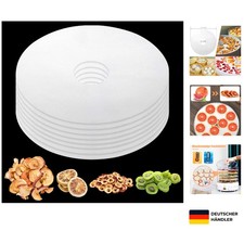 Silikon Dampfmatten 8er Set Wiederverwendbar Antihaft für Obst, Backen