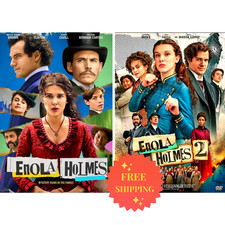 Enola Holmes 2020-2022 DVD Season 1 2 Mystery Adventure Movie FULL HD DVD-NEW