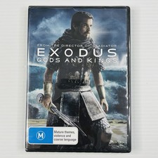 Exodus Gods And Kings DVD Brand New Sealed 2015 Region 4 PAL Tracked Postage
