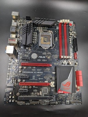 ASUS ROG Maximus VI Hero ATX Motherboard - Gebraucht, Getestet, Funktioniert
