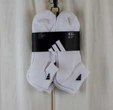 6 PAIRS adidas Men's Athletic Cushioned Low Cut Ankle Socks Size XL