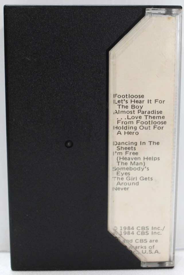 Footloose Original Motion Picture Soundtrack Cassette Tape 1984 Kevin Bacon CBS - Image 4 of 4
