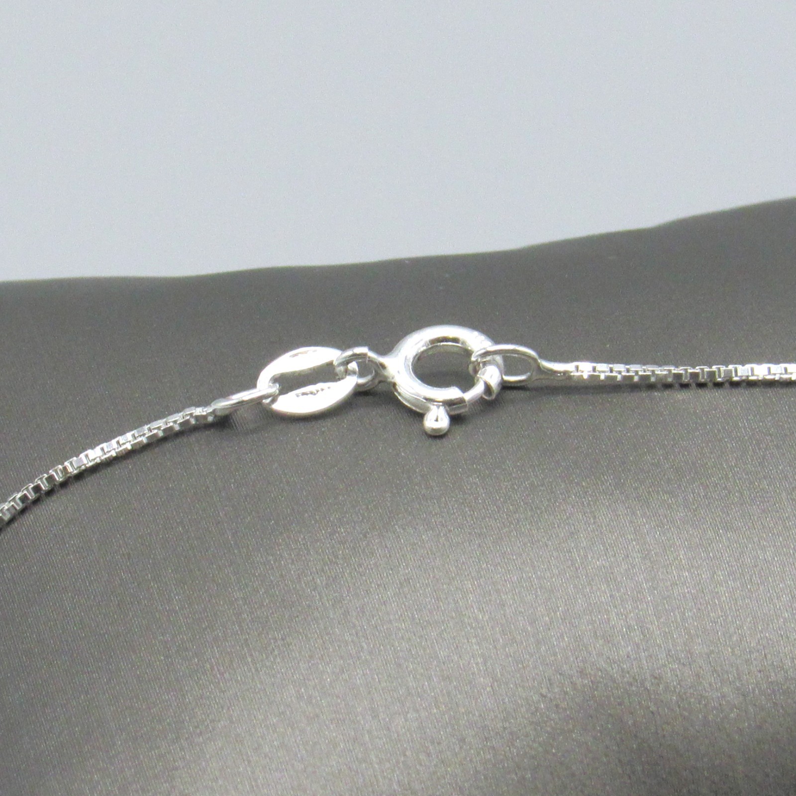 Sterling Silver Rectangular Faux Amber Pendant Ne… - image 6