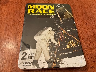 Moon Race The History of Apollo Metal 2-Disc DVD Set 2013 NASA Documentary NEW