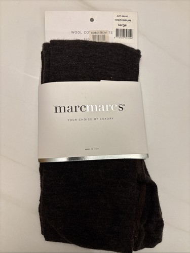 Marcmarcs Netherlands wool tights Merino Wool-Large New!!Bruin/Brown
