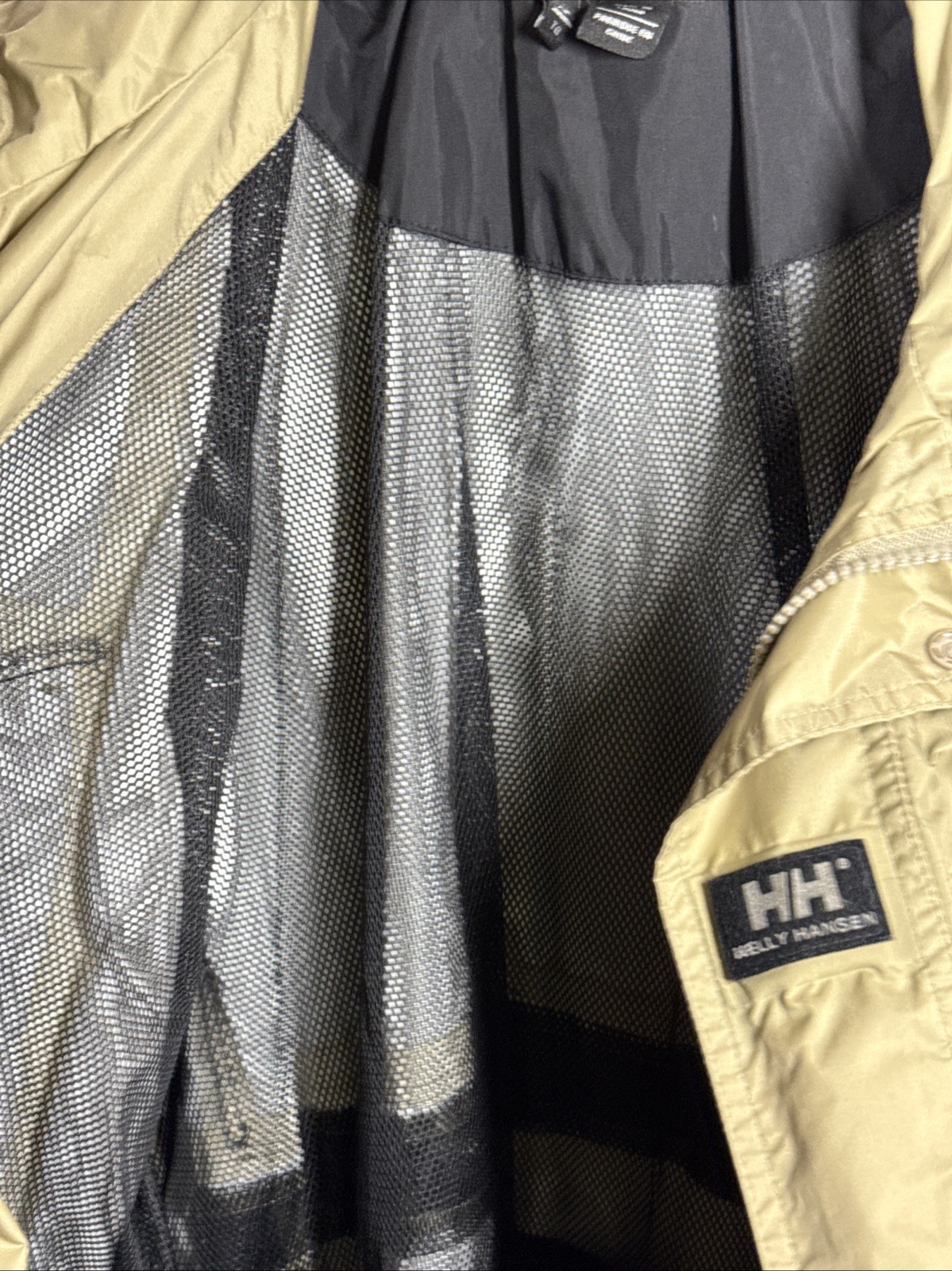 Helly Hansen Helly Tech Midlayer Tan Packable Hoo… - image 9