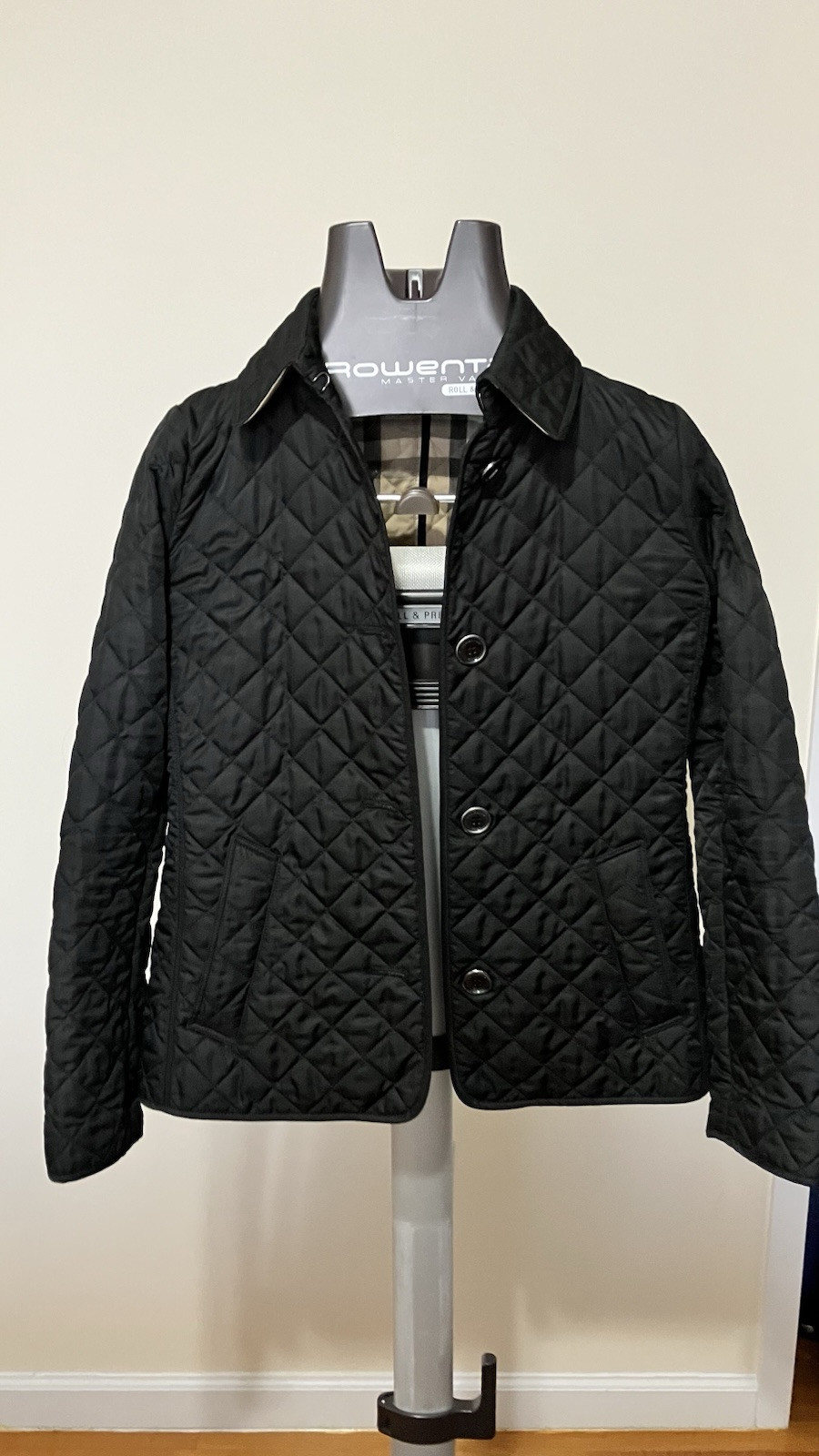 Burberry Brit Quilted Jacket in Size XS Preowned Excellent Condition