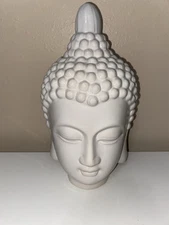 Healing Lama  Medicine Buddha.Handmade 5.5 Inches  Pure White