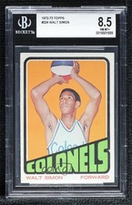 1972-73 Topps Walter Simon Walt Simon #224 BGS 8.5 0q3