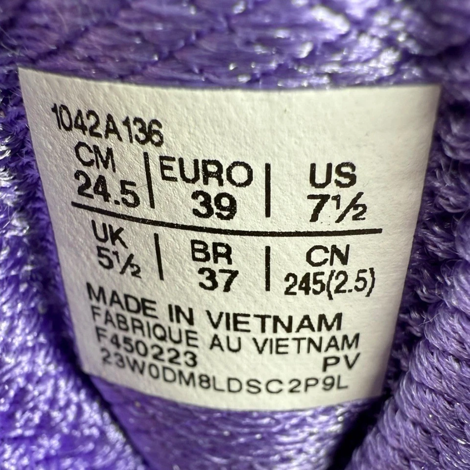 Tenis para mujer ASICS Gel Solution Speed FF 2 blanco púrpura talla 7,5 Foto 4 de 4