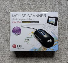LG Smart Scan Black Computer USB 1200 DPI Mou...