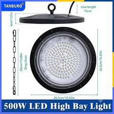 10 Pack 500w Ufo Led High Bay Light Commercial Industrial Factory Led Shop Light 10 Pack 500w Ufo Led High Bay Light Commercial Industrial Factory Led Shop Light