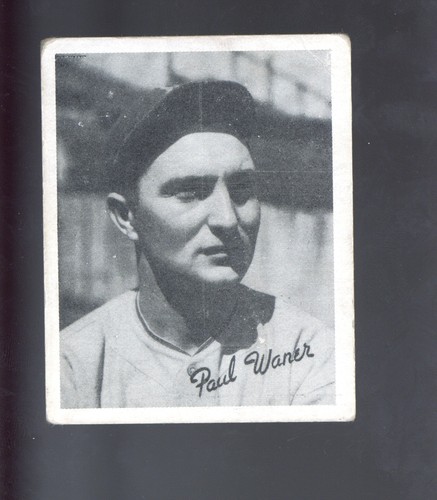 Paul Waner 1936 Goudey card