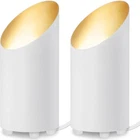 SUNVIE Uplighting Indoor Floor Can Spot Light, 5W with 2700K LED GU10 Bulb, 2 Ct