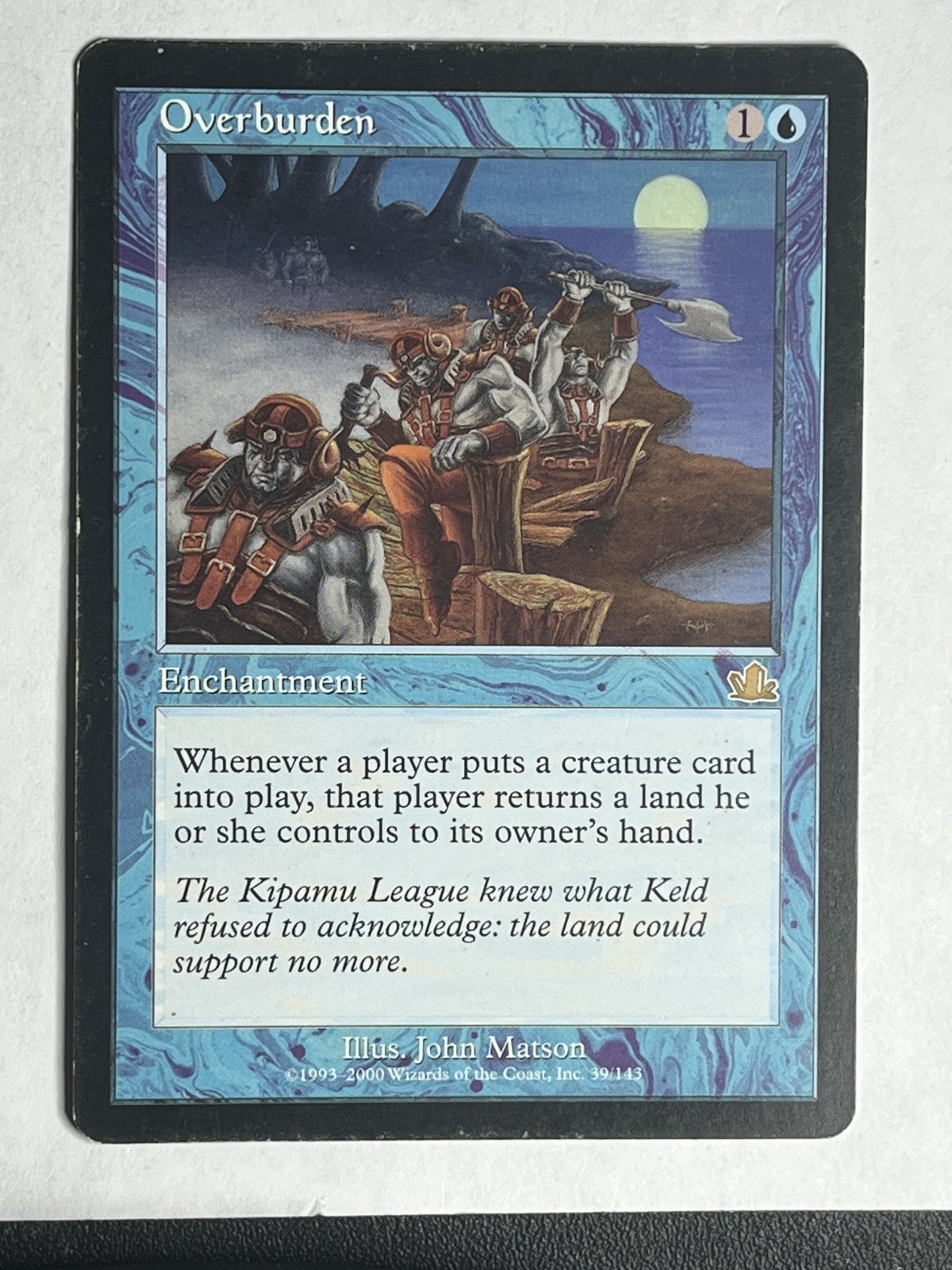 MTG - Overburden - Prophecy - Reg En (LP)