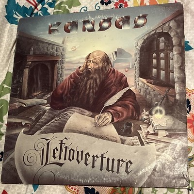 Kansas Leftoverture 1976 Vinyl LP Record Album First Pressing