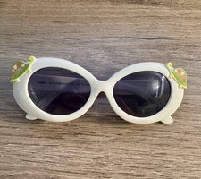 GYMBOREE GIRLS GROWING FLOWERS TURTLE TULIP WHITE SUNGLASSES EASTER HARD TO FIND