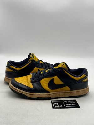 Nike Dunk Low Michigan (2021) 11.5 (Heavily Worn Pre-Owned) Size 11.5