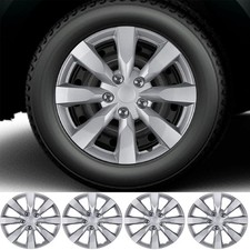 4 Of 16 Hub Caps Full Set Wheel Covers For 2014-2018 Toyota Corolla Steel Rims 4 Of 16 Hub Caps Full Set Wheel Covers For 2014-2018 Toyota Corolla Steel Rims