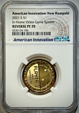 2021-S, In-Home Video Game System $1 - New Hampshire - NGC RP 70 "Top Pop"