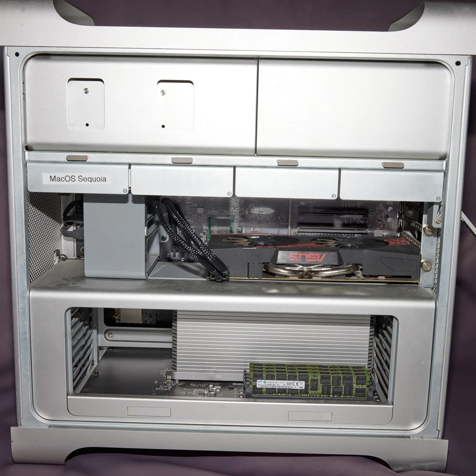 Mac Pro 5.1 2010, 3,46GHz 6core, SSD 240GB, 64GB RAM, Radeon RX570 4GB, Sequoia - Bild 4 von 4