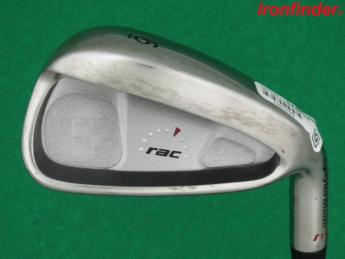 TaylorMade rac HT Single 6 Iron Steel Shaft Stiff Flex Mens Right Hand Good Cond - Picture 1 of 5