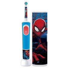 Oral B Electric Toothbrush Oral B PRO KIDS Spiderman Blue And Red