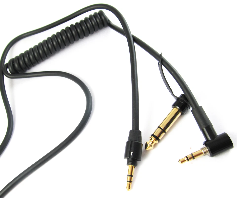 1pc Replacement Audio Cable Cord Lead 3.5mm connector and 6.5mm audio adapter - Image 4 of 4