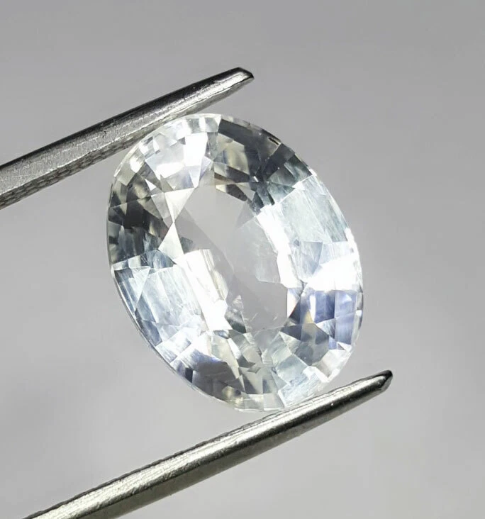 White sapphire loose stones clearance