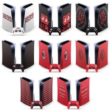 OFFICIAL AC MILAN ART VINYL STICKER SKIN DECAL FOR SONY PS5 DISC EDITION BUNDLE