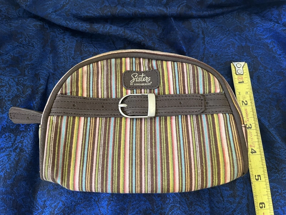 Bolso de maquillaje Longaberger Sisters con espejo Foto 3 de 4