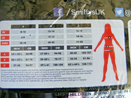 Smiffy's Bunny Burlesque Fancy Dress Outfit, Size M UK 12-14 - Picture 2 of 3