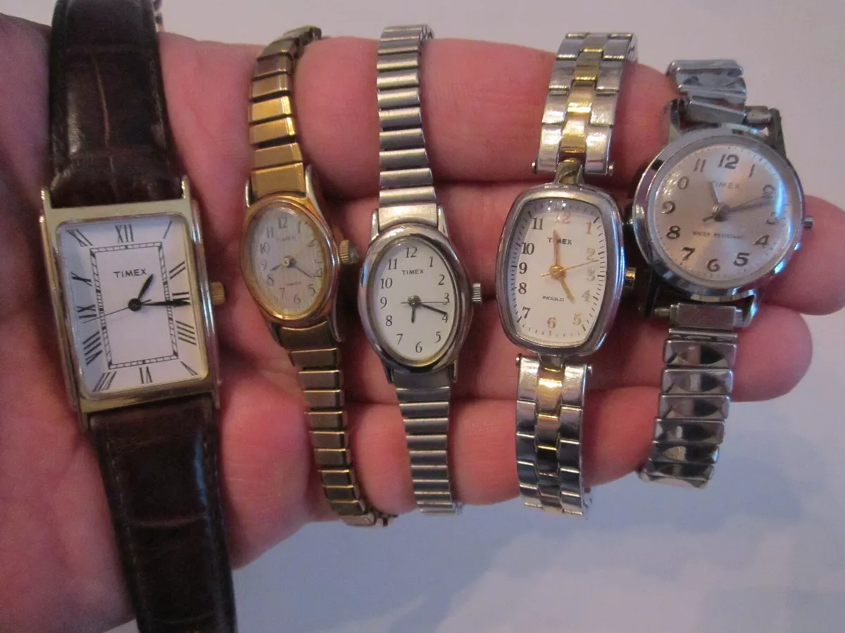 LOT OF 15 VINTAGE TIMEX WATCHES UNTESTED LOT A TUB MP1 eBay