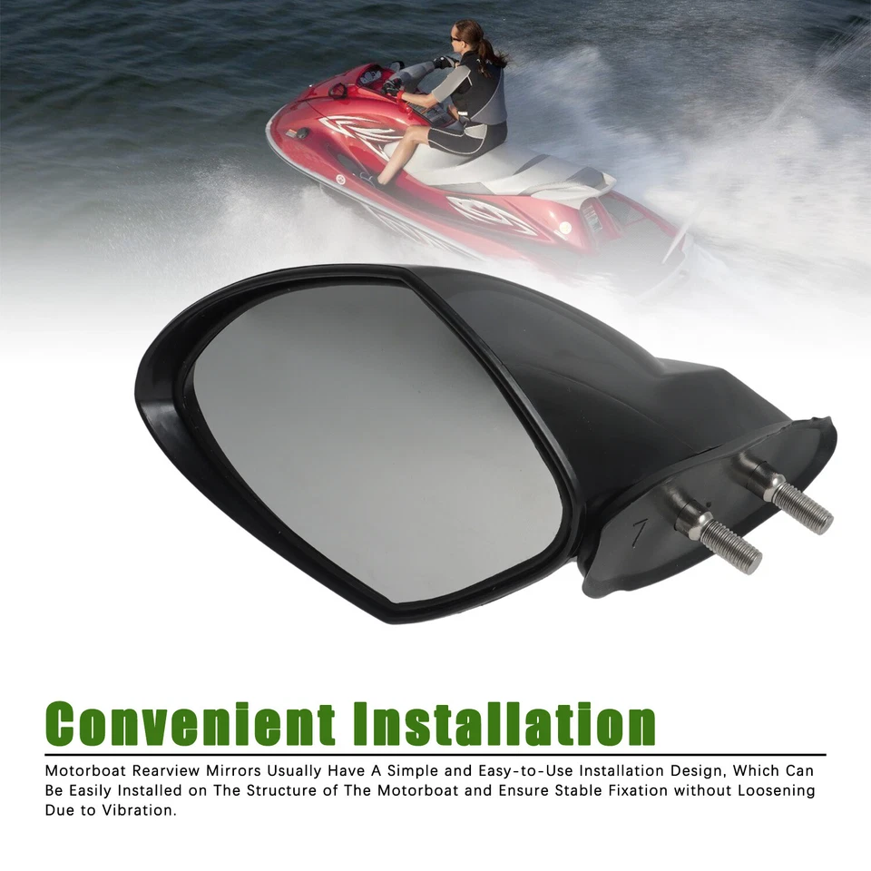 Espejo retrovisor lateral izquierdo para Yamaha Waverunner VX1100 2005 2006 2007 2008 2009  Foto 4 de 4