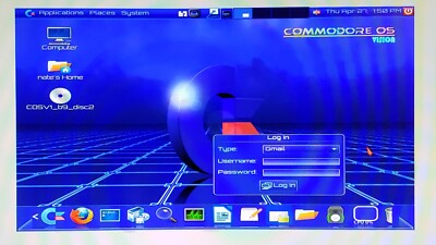 Commodore OS Vision Desktop - OS 1 beta9 Vision Desktop 2DVD Set