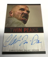 TWIN PEAKS ARCHIVES TRADING CARD BOX EXCLUSIVE AUTOGRAPH CARD CHRIS ZAJAC-DENEK