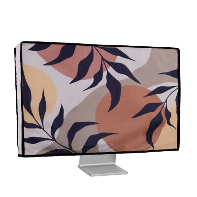 Leinen Hülle für 27-28'' Monitor Schutzhülle Staubschutz Bildschirm Computer