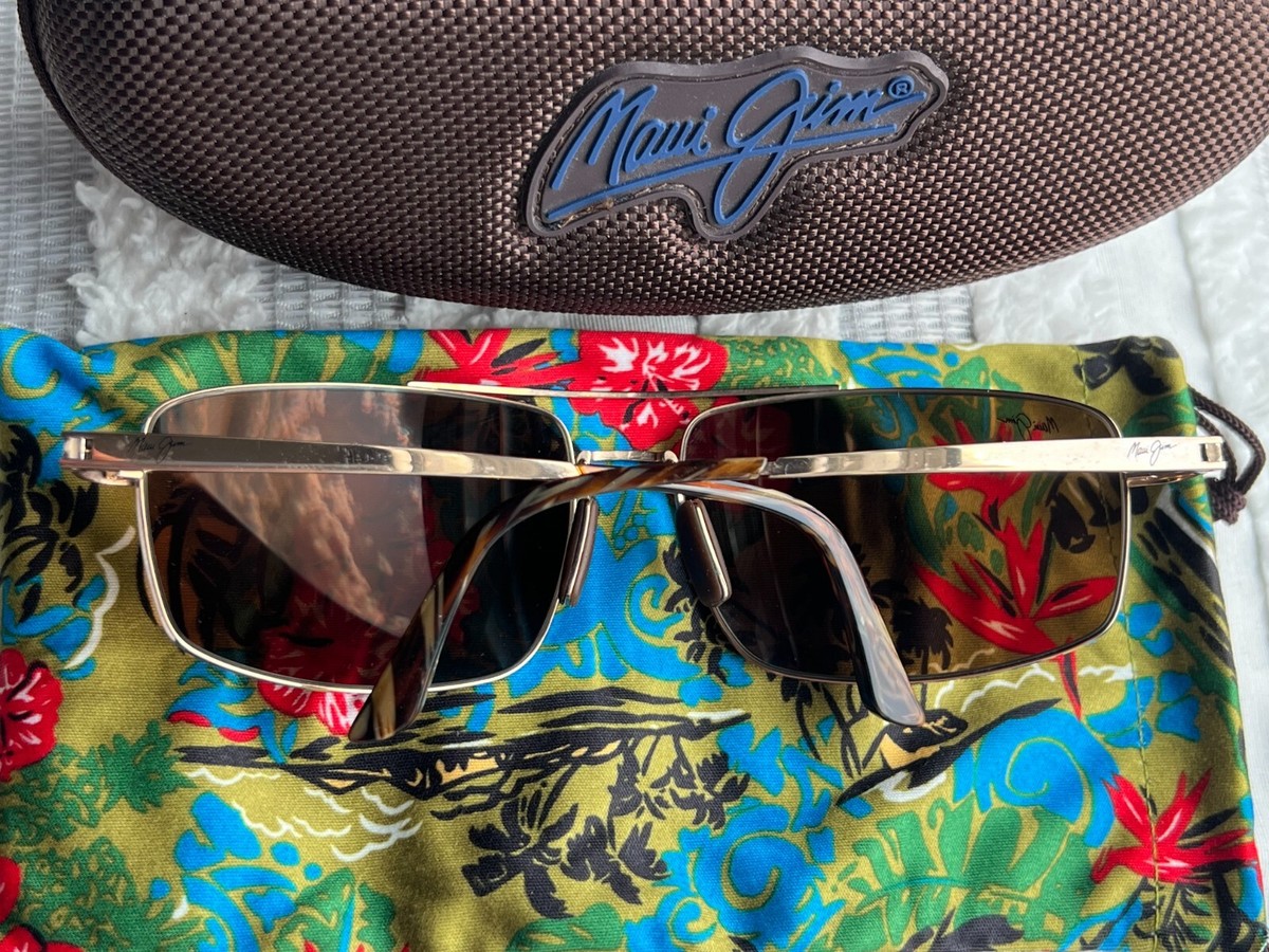 Maui Jim Sandlewood MJ 217 16 Gold Metal Frame + HCL Bronze