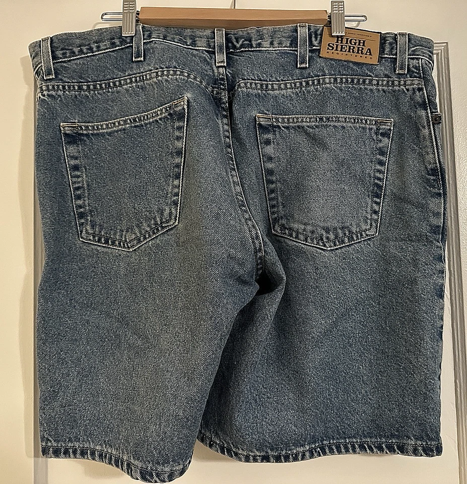3双High Sierra男式牛仔短裤-36英寸-(2)工装短裤和(1)牛仔布 — 第 2/4 张图片