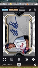 2019 Topps Bunt DIGITAL Pedro Martinez Pentamerous Penmanship Super Rare 150cc