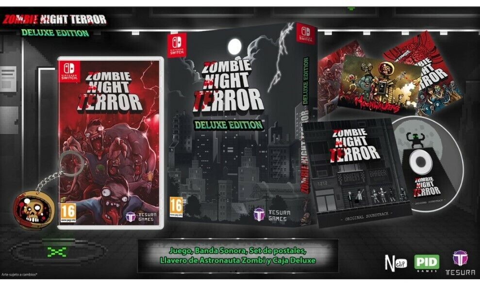 ZOMBIE NIGHT TERROR EDICION DELUXE SWITCH PAL ESPAÑA NUEVO FISICO ESPAÑOL