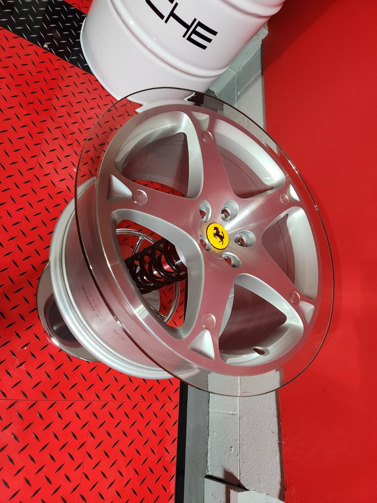 Genuine Ferrari Rim Coffee Table 