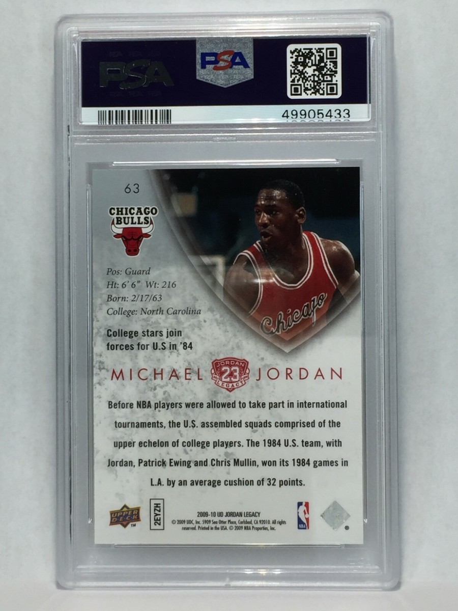 その他 jordan psa10 PSA 10 GEM MINT GOLD 2009 Upper Deck Michael Jordan Legacy