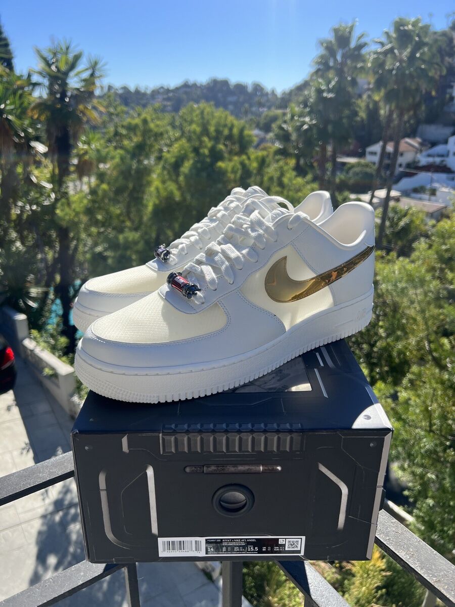 RTFKT x Nike Air Force 1 - Angel DNA (Size 14 US Men's) In RTFKT x Nike Air Force 1 - Angel DNA (Size 14 US Men's) In