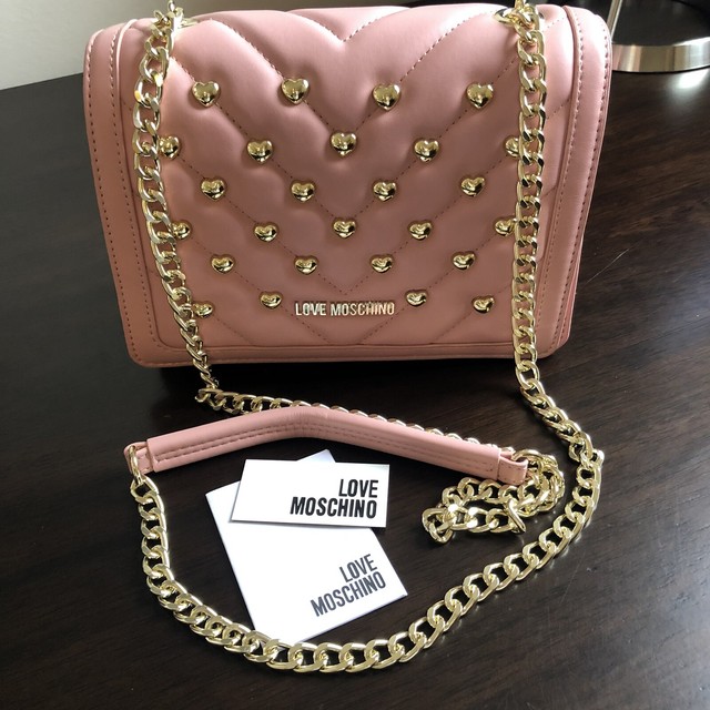 moschino pink purse