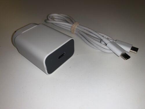 Genuine Google Pixel XL, XL2, XL3 18W Type C to C Mains Wall Charger Adapter AUS - Picture 2 of 5