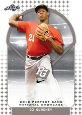 5-Count Lot DJ Gladney 2018 Leaf Perfect Game NIKE All-American Rookies