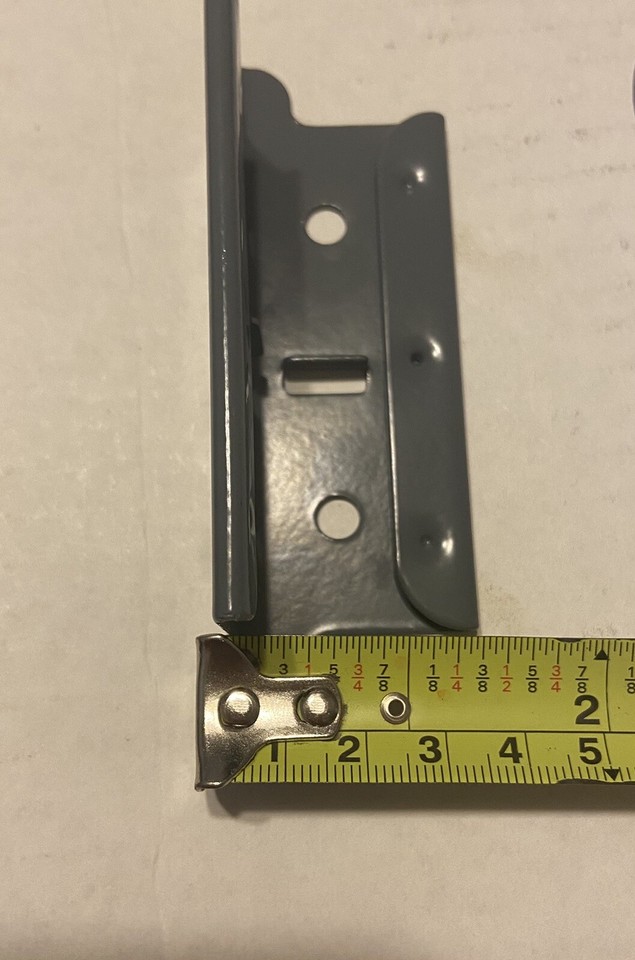 Edsal Muscle Rack D Steel Post Coupling GREY (4 Pack) 4"H x 1.375"W x 1