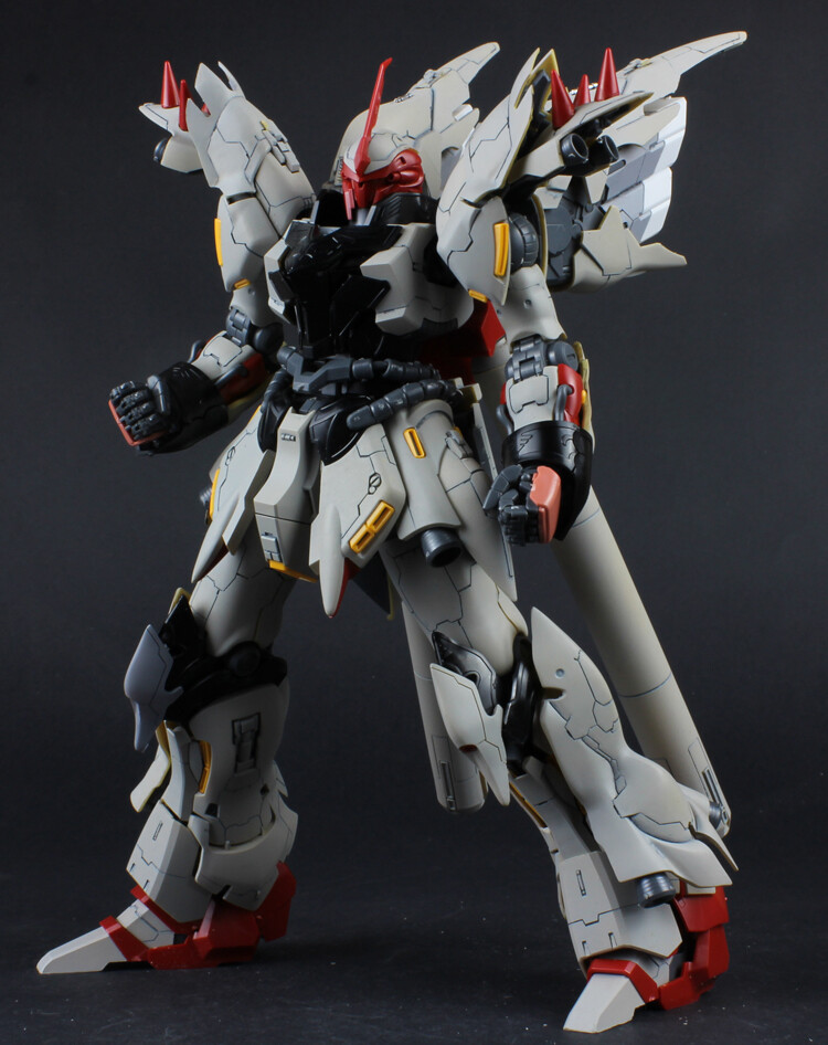 MSN-06S SINANJU \"Ver.Ka\" 未組立 MG MSN-06S Sinanju Ver. Ka Titanium Finish Ver. - My Anime Shelf