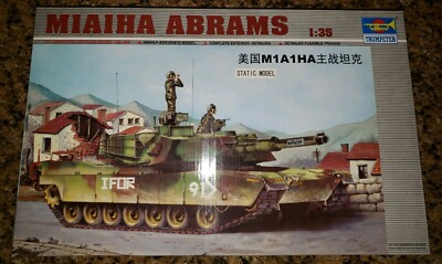 WASAN MM-00334 1/35 U.S.M1A1HA ABRAMS STATIC MODEL